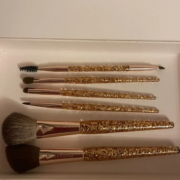 Sephora Glitter Happy Brush set 6pc